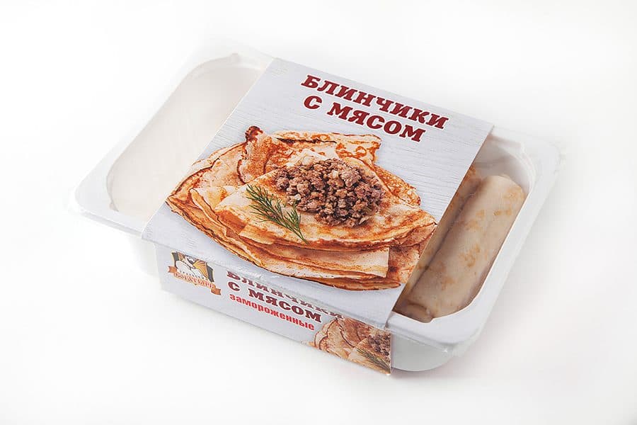 Блинчики с мясом