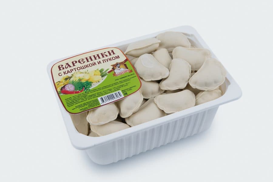 Вареники с картошкой и луком